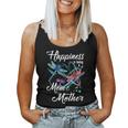 Happiness Is Being A Mom And Mother Mothers Day Gift Women Tank Top Basic Casual Daily Weekend Graphic