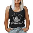 I Run A Tight Shipwreck Funny Vintage Mom Dad Quote Gift Women Tank Top Basic Casual Daily Weekend Graphic