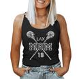 Lax Mom 18 Lacrosse Mom Player Number 18 Mothers Day Gifts Women Tank Top Basic Casual Daily Weekend Graphic