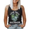 Love Your Mother Vintage Earth Day Women Tank Top Basic Casual Daily Weekend Graphic