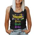 Mardi Gras For Men Women Im Just Here For Booze Beads Boobs Women Tank Top Basic Casual Daily Weekend Graphic
