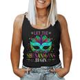 Mardi Gras Women Costumes Outfit Let The Shenanigans Begin Women Tank Top Basic Casual Daily Weekend Graphic