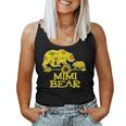 Mimi Bear Sunflower Funny Mother Father Gifts Women Tank Top Basic Casual Daily Weekend Graphic