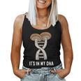 Mycology Mushroom Hunting Pick Mushrooms Its In My Dna Women Tank Top Basic Casual Daily Weekend Graphic