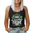 One Lucky Mom St Patricks Day Gift Vintage 70S Dice V2 Women Tank Top Basic Casual Daily Weekend Graphic