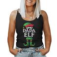 Papa Elf Costume Christmas Holiday Matching Family Women Tank Top