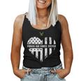 Proud Air Force Sister Pride Military Family Heart Gift Women Tank Top Basic Casual Daily Weekend Graphic