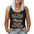 Proud To Be A Welder Girlfriend Women Welding Girlfriend Women Tank Top Basic Casual Daily Weekend Graphic