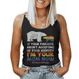 Rainbow Mama Bear Im Your Mom Proud Family Gay Lgbtq Mother Women Tank Top Basic Casual Daily Weekend Graphic