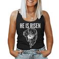 He Is Risen Jesus Resurrection Easter Religious Christians Women Tank Top