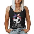 Soccer Grandma Grandparents Us Grandmom Soccer Player Women Tank Top
