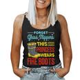 This Princess Wears Fire Boots - Women Firefighter Women Tank Top Basic Casual Daily Weekend Graphic
