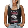 Trucker S For Kids - Truckers Daughter Girl Gift Women Tank Top Basic Casual Daily Weekend Graphic