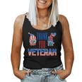 Veterans Day Veteran Appreciation Respect Honor Mom Dad Vets V4 Women Tank Top Basic Casual Daily Weekend Graphic