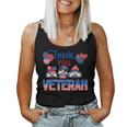 Veterans Day Veteran Appreciation Respect Honor Mom Dad Vets V5 Women Tank Top Basic Casual Daily Weekend Graphic