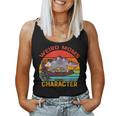 Vintage Weird Moms Build Character Opossum Mom Mothers Day Women Tank Top Basic Casual Daily Weekend Graphic