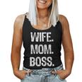 Wife Mom Boss Lady Women Tank Top