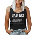 Womens Dad Tax Funny Dad Tax Definition Mens Fathers Day Women Tank Top Basic Casual Daily Weekend Graphic