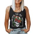 Womens Death To My 30S Birthday 40Th Funny Humor Sarcastic Skull Women Tank Top Basic Casual Daily Weekend Graphic