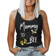 Womens Mommy To Bee Cute Pregnancy Announcement Gift Women Tank Top Basic Casual Daily Weekend Graphic