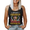 Womens Proud Girlfriend Of A Vietnam Veteran Vintage Womens Women Tank Top Basic Casual Daily Weekend Graphic
