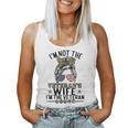 Im Not The Veterans Wife Im The Veteran Day Patriotic Women Tank Top Basic Casual Daily Weekend Graphic