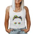 Womens Mom-Life Mothers-Day Autism Awareness Mama Mommy Momma Women Tank Top Basic Casual Daily Weekend Graphic