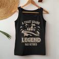 A Coast Guard Legend Has Retired | Cool Volunr Gift Women Tank Top Basic Casual Daily Weekend Graphic Funny Gifts