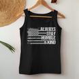 Always Stay Humble And Kind Mens Womens Dad Grandpa Us Flag Women Tank Top Unique Gifts