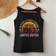 Awesome 60 Years Old 60Th Birthday Sunset Vintage 1963 Women Tank Top Basic Casual Daily Weekend Graphic Funny Gifts