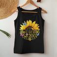 Awesome Since 2007 Sunflower 16Th Birthday Vintage 2007 Women Tank Top Basic Casual Daily Weekend Graphic Funny Gifts