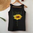 Be Kind Hippie Sunflower I Love You Deaf Asl Sign Language Women Tank Top Basic Casual Daily Weekend Graphic Funny Gifts
