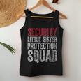 Big Brother Security Little Sister Protection Squad Women Tank Top Unique Gifts