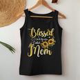 Blessed To Be Called Mom Sunflower Butterfly Women Tank Top Unique Gifts