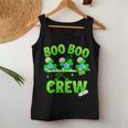 Boo Boo Crew Nurse St Patricks Day Shamrock Face Mask Nurse Women Tank Top Basic Casual Daily Weekend Graphic Funny Gifts
