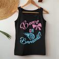 Bows Or Burnouts Gender Reveal Idea For New Mom Or New Dad Women Tank Top Unique Gifts