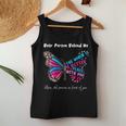 Butterfly Dear Person Behind Me The World Is A Better Place Women Tank Top Unique Gifts