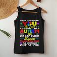 I Cant Spank The Autism Out Of My Child Mom Dad Women Tank Top Unique Gifts