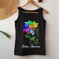 Choose Kind Autism Awareness Month Women Sunflower Mom Women Tank Top Unique Gifts