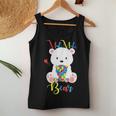Cute Polar Bear Lovers Mama Bear Autism Mother Puzzle Baby Women Tank Top Basic Casual Daily Weekend Graphic Funny Gifts