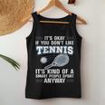 Cute Tennis For Men Women Tennis Players Coach Sports Humor Women Tank Top Unique Gifts
