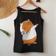 Dabbing Guinea Pig Dad Funny Guinea Pig Mom Novelty Themed Women Tank Top Basic Casual Daily Weekend Graphic Funny Gifts