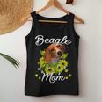 Dog Mom Sunflower Beagle Mom Women Tank Top Unique Gifts