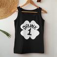 Drunk 1 St Pattys Day Shirt Drinking Team Group Matching Women Tank Top Unique Gifts