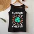 Earth Day Everyday All Human Races To Save Mother Earth 2021 Women Tank Top Basic Casual Daily Weekend Graphic Funny Gifts