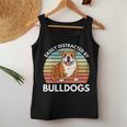 Easily Distracted By Bulldogs Funny Bulldog Dog Mom Women Tank Top Basic Casual Daily Weekend Graphic Funny Gifts
