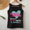 Foster Mom Parent Mothers Day Gift From Daughter Women Tank Top Basic Casual Daily Weekend Graphic Funny Gifts