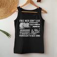Free Men Dont Ask Permission Right To Bear Arms - Gun Laws Women Tank Top Basic Casual Daily Weekend Graphic Funny Gifts