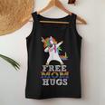 Free Mom Hugs Unicorn Lgbt Gay Pride Parades Women Tank Top Basic Casual Daily Weekend Graphic Funny Gifts