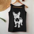 French Bulldog St Patricks Day Men Women Shamrock Dog Lover Women Tank Top Basic Casual Daily Weekend Graphic Funny Gifts